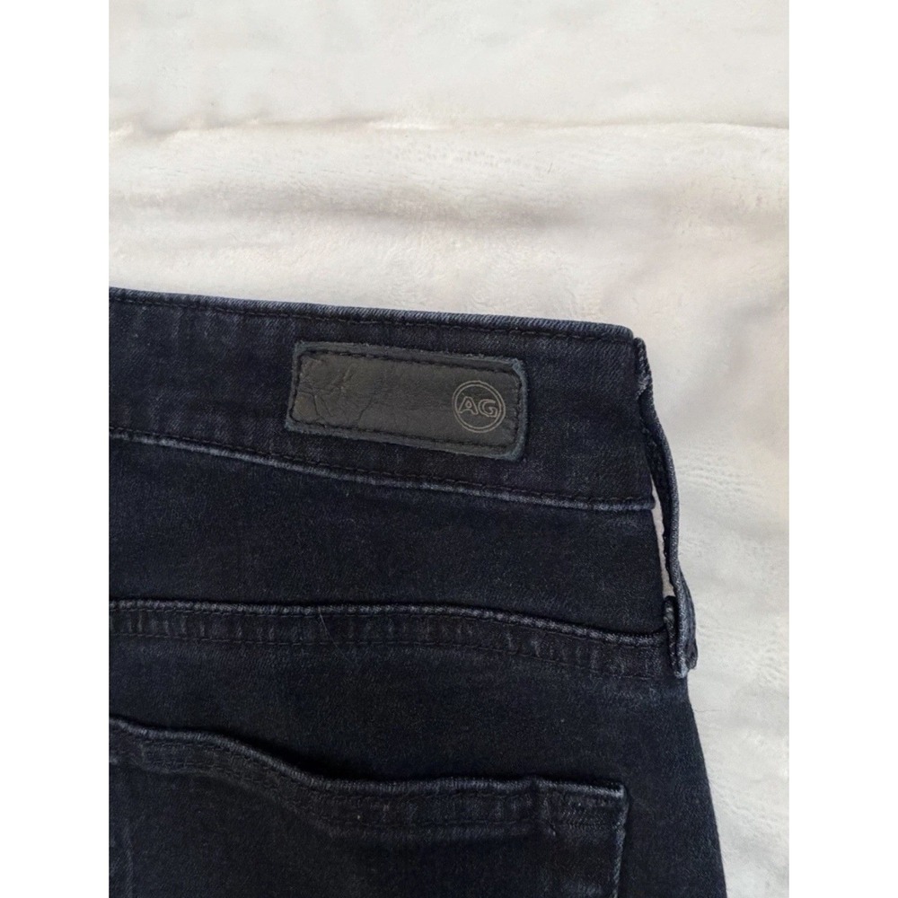AG Adriano Goldschmied High-Rise Stevie Ankle Jeans Dark Wash Slim Straight 26R - Picture 12 of 13